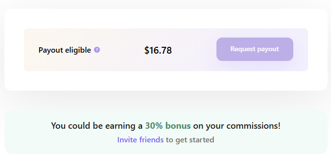 Benable screenshot of 16.78